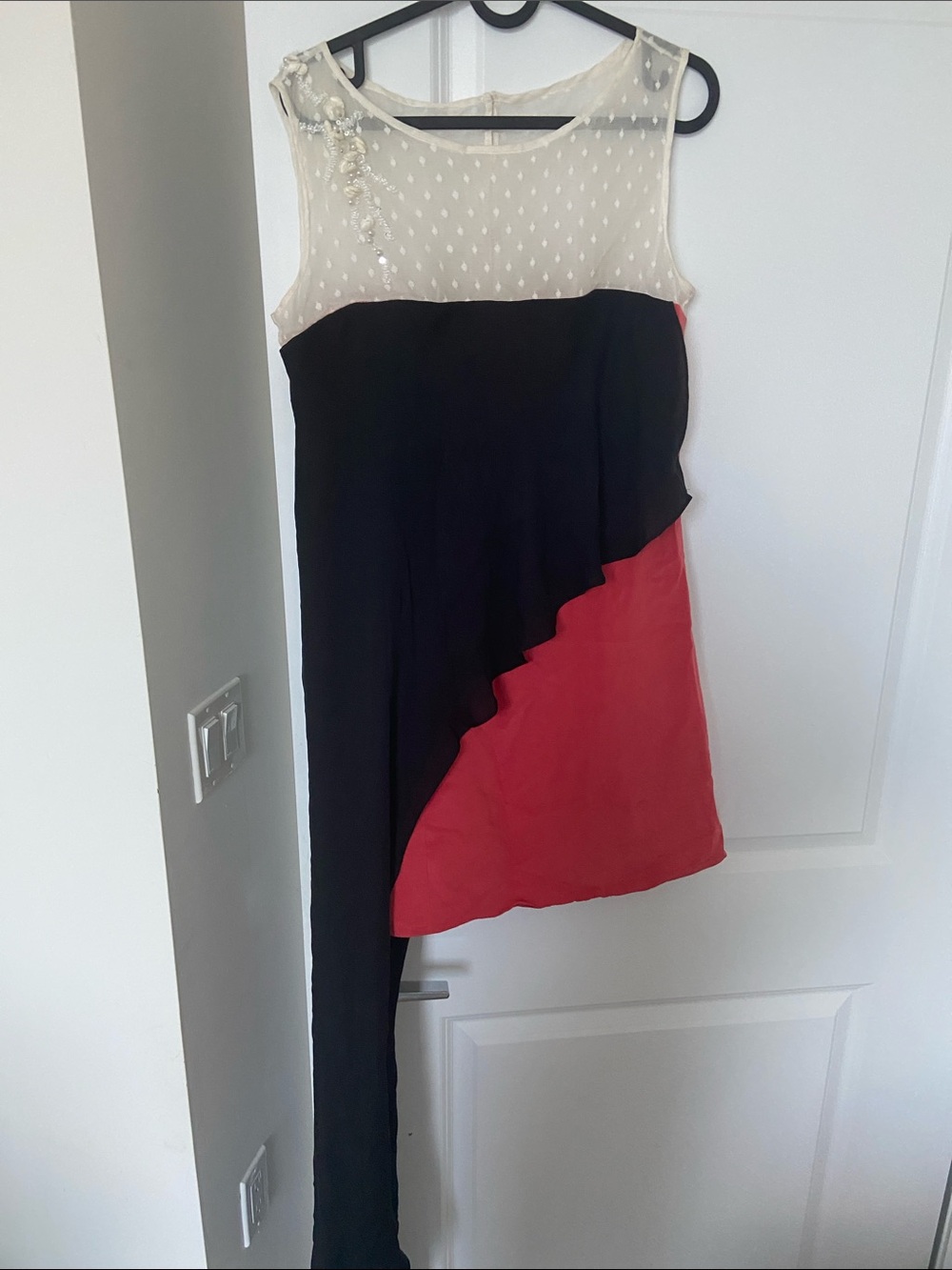 Vintage silk Miami local designer dress